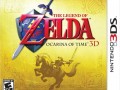 Zelda Ocarina of Time 3ds boxart